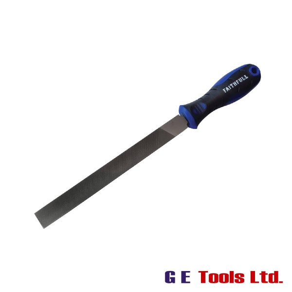 Faithfull Handled Hand Second Cut Engineers File 200mm (8in)