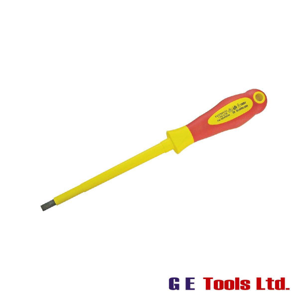Faithfull VDE Soft Grip Screwdriver Parallel Slotted Tip 6.5 x 150mm