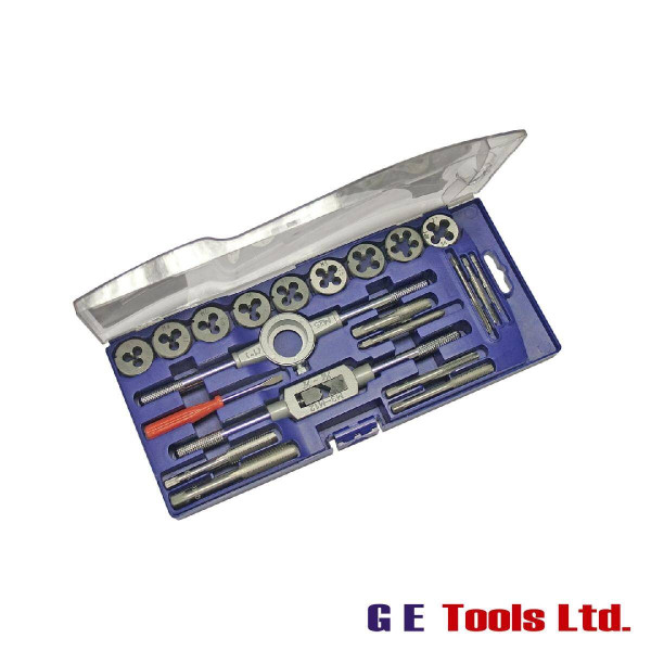 Faithfull Metric Tap & Die Set of 21 Carbon Steel