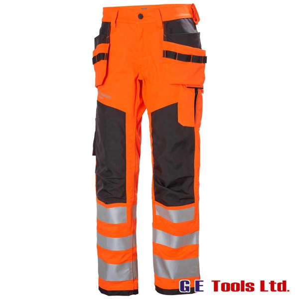 Helly Hansen 77423 Alna 2.0 High Visibility Construction Trousers Cl 2