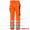 Helly Hansen 77423 Alna 2.0 High Visibility Construction Trousers Cl 2
