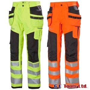 Helly Hansen 77423 Alna 2.0 High Visibility Construction Trousers Cl 2 Helly Hansen 77423 Alna 2.0 High Visibility Construction Trousers Cl 2