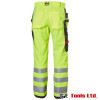 Helly Hansen 77423 Alna 2.0 High Visibility Construction Trousers Cl 2