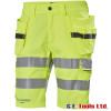 Helly Hansen 77425 Alna 2.0 High Visibility Construction Shorts