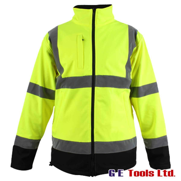 Blackrock Hi-Vis Yellow Softshell Jacket