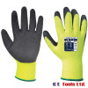 Portwest A140 Hi-Vis Thermal Latex Gloves