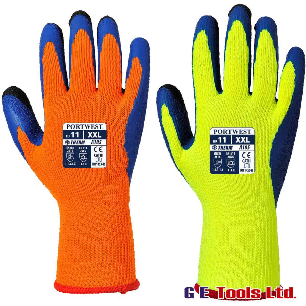 Portwest A185 Duo-Thermal High Visibility Gloves Portwest A185 Duo-Thermal High Visibility Gloves