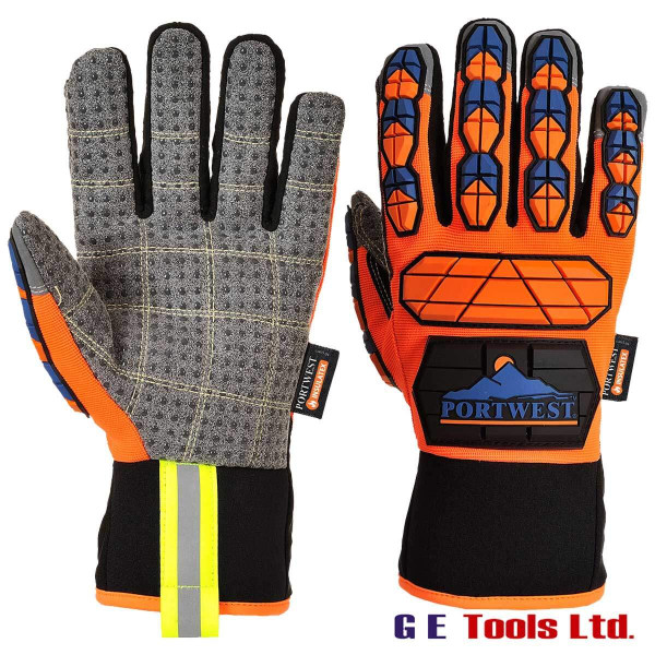 Portwest A726 Aqua-Seal Pro Safety Gloves High Visibility