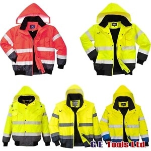 Portwest C465 High Visibility Bomber Jacket
