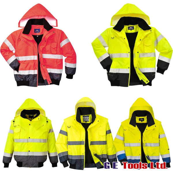 Portwest C465 High Visibility Bomber Jacket