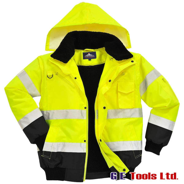 Portwest C465 High Visibility Bomber Jacket