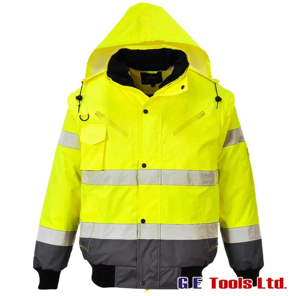 Portwest C465 High Visibility Bomber Jacket