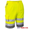 Portwest E043 High Visibility Poly-Cotton Shorts Portwest E043 High Visibility Poly-Cotton Shorts