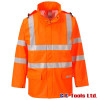 Portwest FR41 Flame Resistant and Waterproof High Visibility Jacket