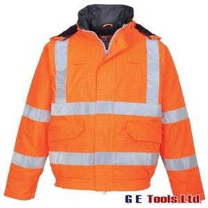 Portwest S773 Rail-Spec High Visibility FR Anti-Static Bomber Jacket