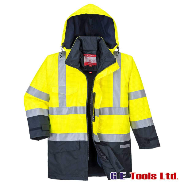 Portwest S779 Yellow High Visibility FR Anti-Static Jacket
