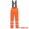 Portwest S780 Bizflame High Visibility Rail-Spec FR Rain Trousers
