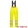 Portwest S780 Bizflame High Visibility Yellow FR Rain Trousers