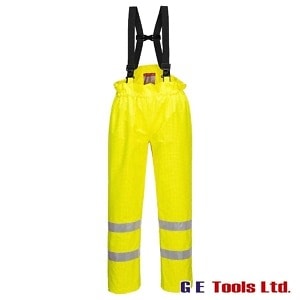 Portwest S780 Bizflame High Visibility Yellow FR Rain Trousers