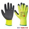 Portwest A140 Hi-Vis Thermal Latex Gloves