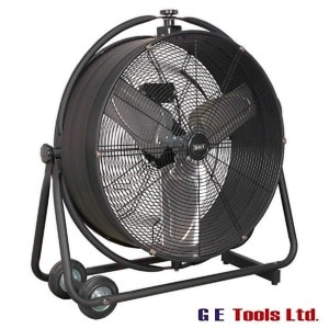 Baridi DH142 10″ Pedestal Fan with Manual Control 230V – Grey