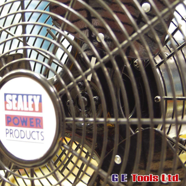 Sealey HVSF30 30” Industrial High Velocity Oscillating Pedestal Fan