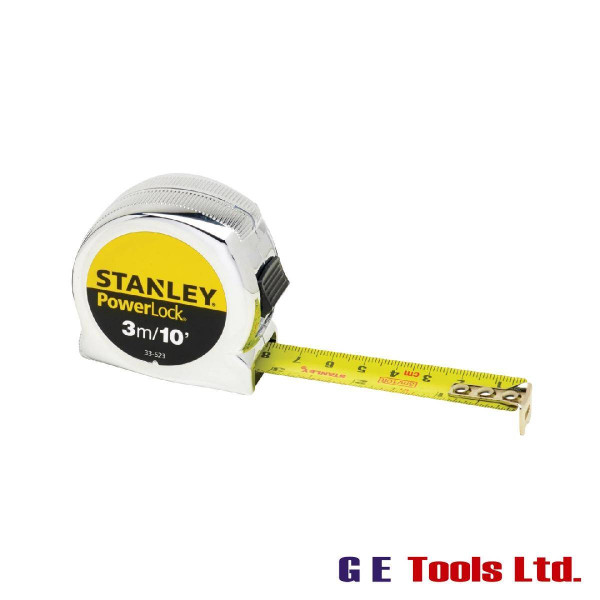 Stanley Tools PowerLock® Classic Pocket Tape Measure 3m/10ft (Width 19mm)