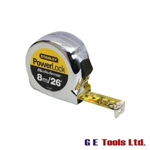 Stanley PowerLock® BladeArmor® Pocket Tape Measure 8m/26ft (Width 25mm) Stanley PowerLock® BladeArmor® Pocket Tape Measure 8m/26ft (Width 25mm)
