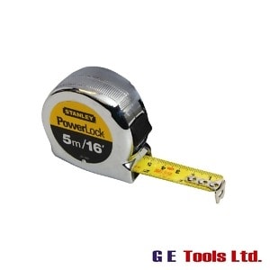 Stanley PowerLock® Classic Pocket Tape Measure 5m/16ft (Width 19mm)