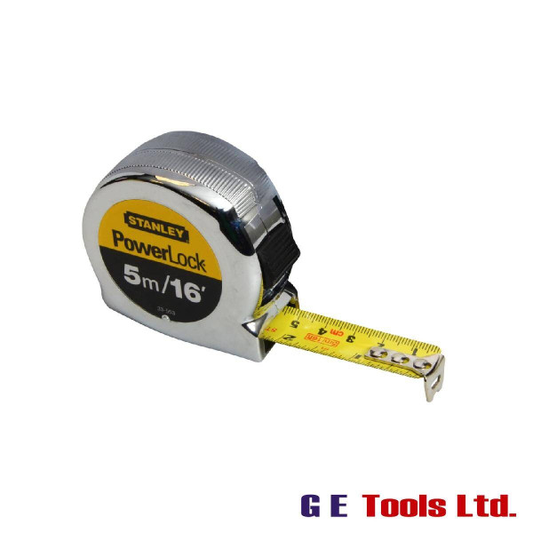 Stanley PowerLock® Classic Pocket Tape Measure 5m/16ft (Width 19mm)