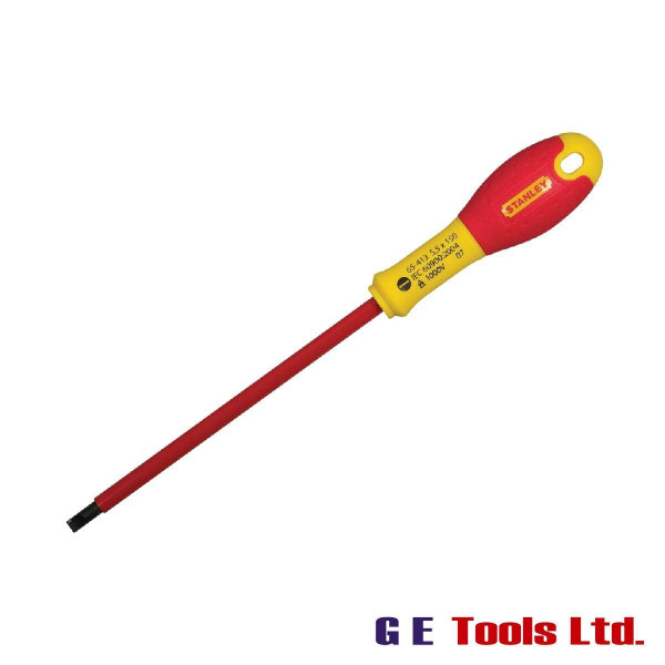 Stanley Tools FatMax® VDE Insulated Screwdriver Parallel Tip 5.5 x 150mm