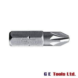 Stanley Tools Pozidriv 2pt Bit 25mm (Box of 25)