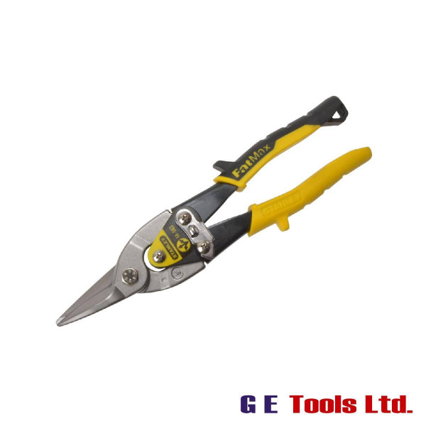 Stanley Tools Yellow Aviation Snips Straight Cut 250mm (10in)
