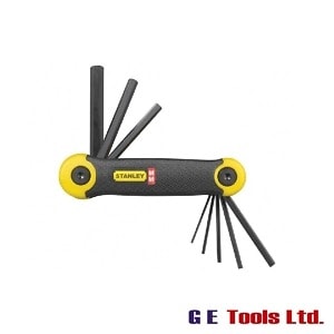 Stanley Tools Folding Hexagon Key Set of 8 Metric (1.5-8mm)