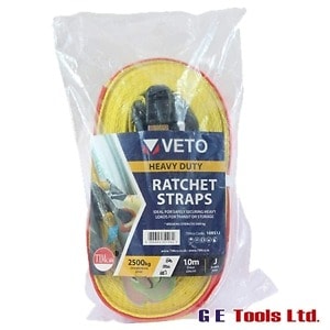 Timco J Hook Heavy Duty Ratchet Strap