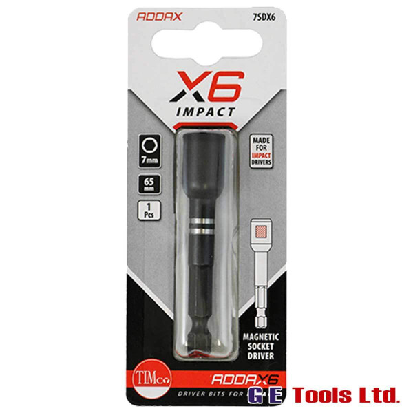 Timco X6 Impact Magnetic Socket Driver