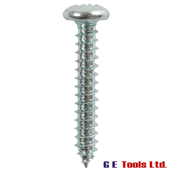 Timco Self-Tapping Pan Head Zinc-Plated Screws