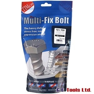 Timco Multi-Fix Masonry Hex Head Bolts (Multiple Sizes)