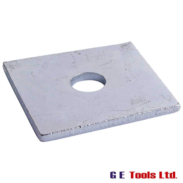 Square Plate Washers Zinc Plated