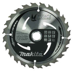 Makita B-32007 165x20mm 24T Circular Saw MForce Blade