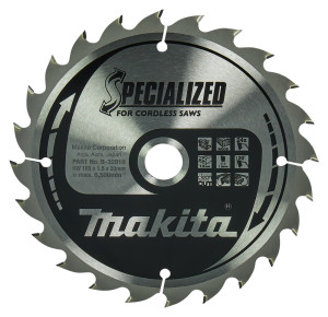 Makita B-32910 165x20mm 24T Circular Saw Specialized Blade
