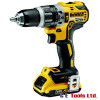 DeWalt DCD796 XR Combi Drill 2 x 2.0 Ah Batteries and Heavy Duty Kitbox