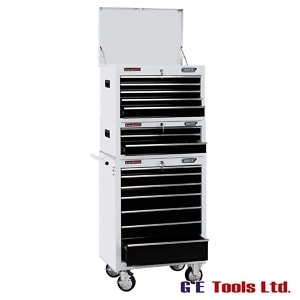 Draper 04597 26″ Combined Roller Cabinet and Tool Chest 15 Drawers