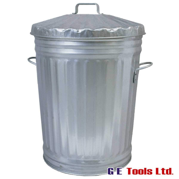 18″ Galvanised Steel Dustbin with Lid 18″ Galvanised Steel Dustbin with Lid