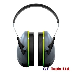 JSP Sonis Adjustable Ear Defenders 27dB SNR Grey/Green JSP Sonis Adjustable Ear Defenders 27dB SNR Grey/Green