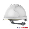 JSP EVO2 Vented Slip Ratchet Safety Helmet White JSP EVO2 Vented Slip Ratchet Safety Helmet White