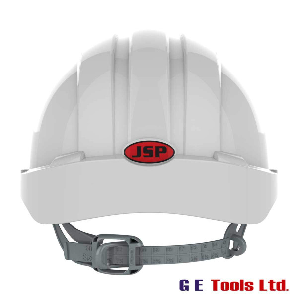 JSP EVO2 Vented Slip Ratchet Safety Helmet White JSP EVO2 Vented Slip Ratchet Safety Helmet White