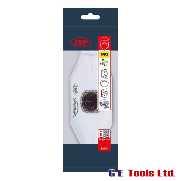 JSP Springfit 425ml FFP2 Mask With Typhoon Valve