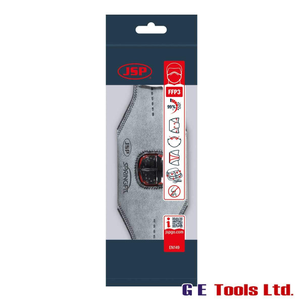 JSP Springfit 435ml FFP3 Mask With Typhoon Valve