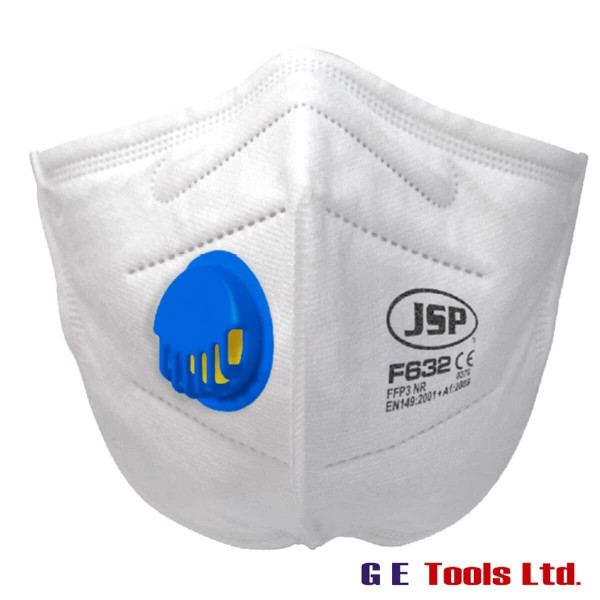JSP F632 Disposable FFP3 Dust Mask Two Pack JSP F632 Disposable FFP3 Dust Mask Two Pack